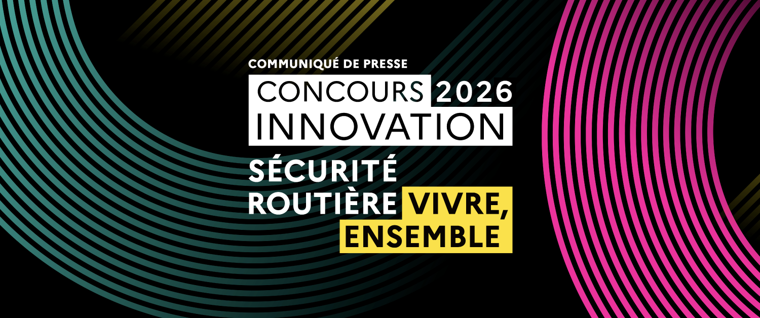 Prix Innovation Sécurité Routière 2026